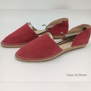 Macarena Women's Red Espadrilles/Flats Size 39